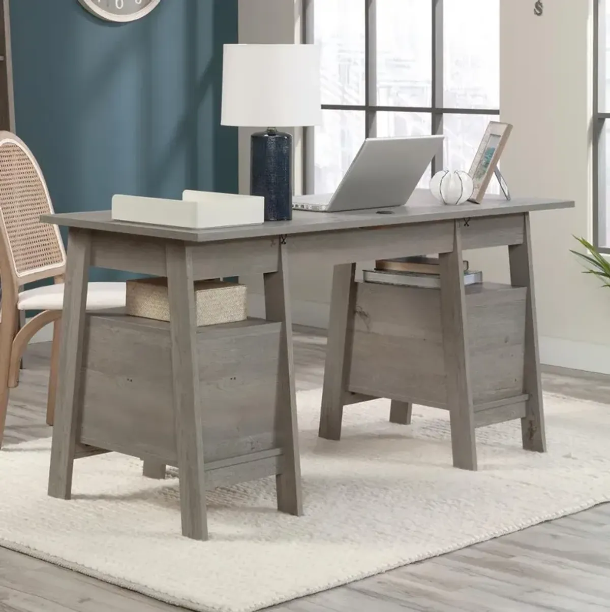 Sauder Trestle Executive Trestle Desk