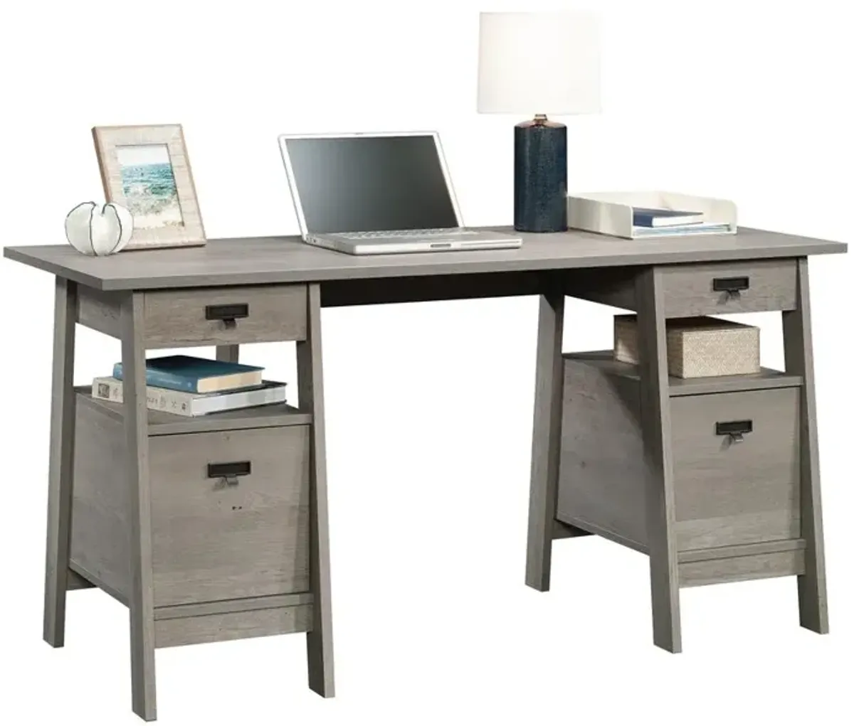 Sauder Trestle Executive Trestle Desk