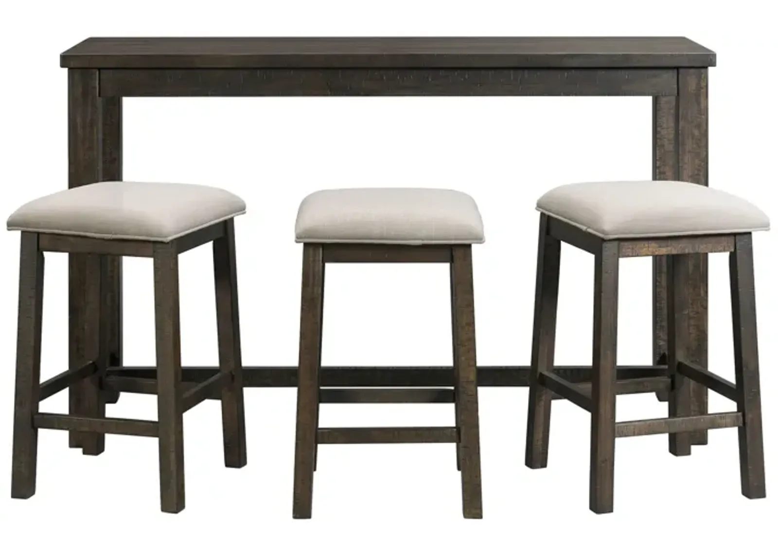 Stanford Bar Table + 3 Stools