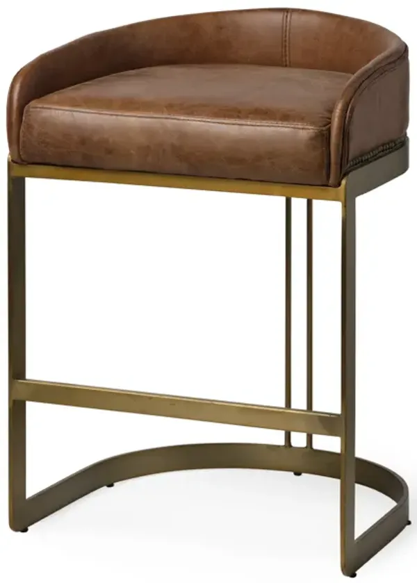 Hollyfield Brown Counter Stool
