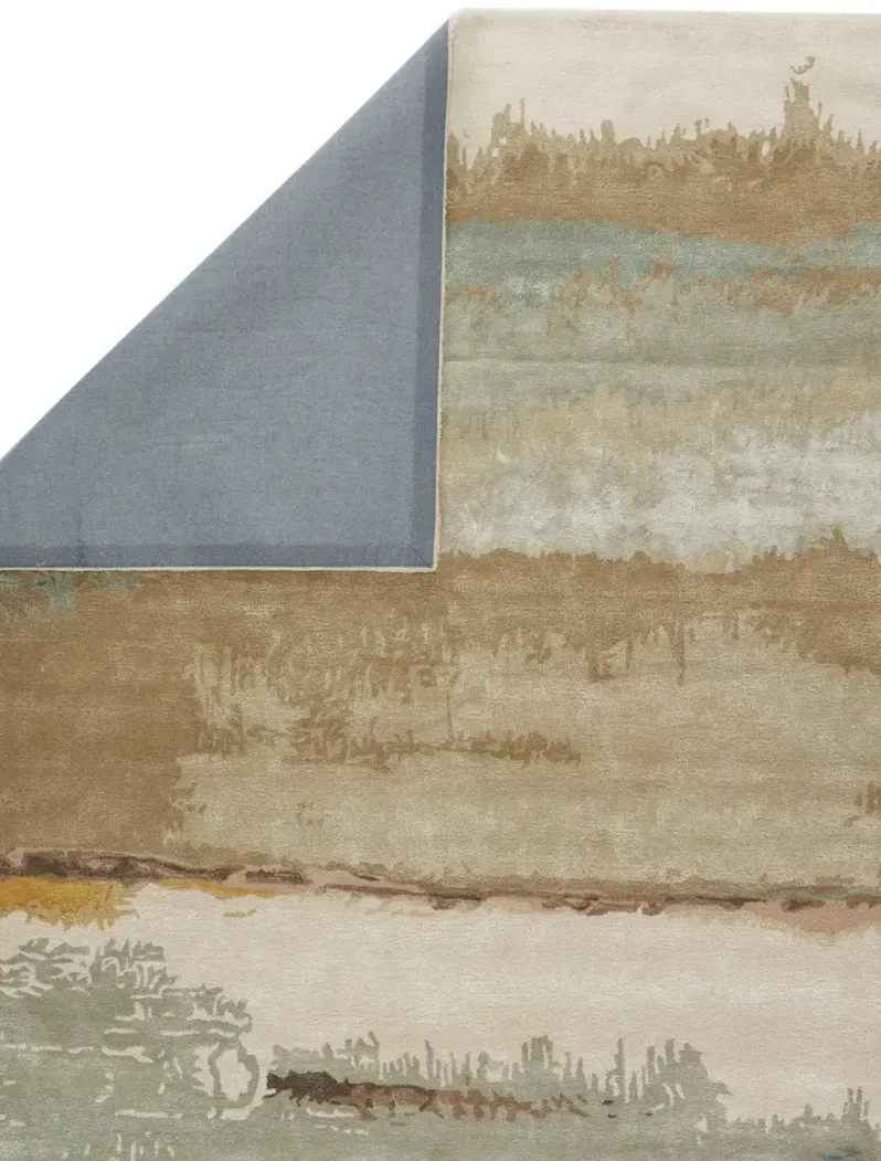 Genesis Juna Tan/Taupe 5' x 8' Rug