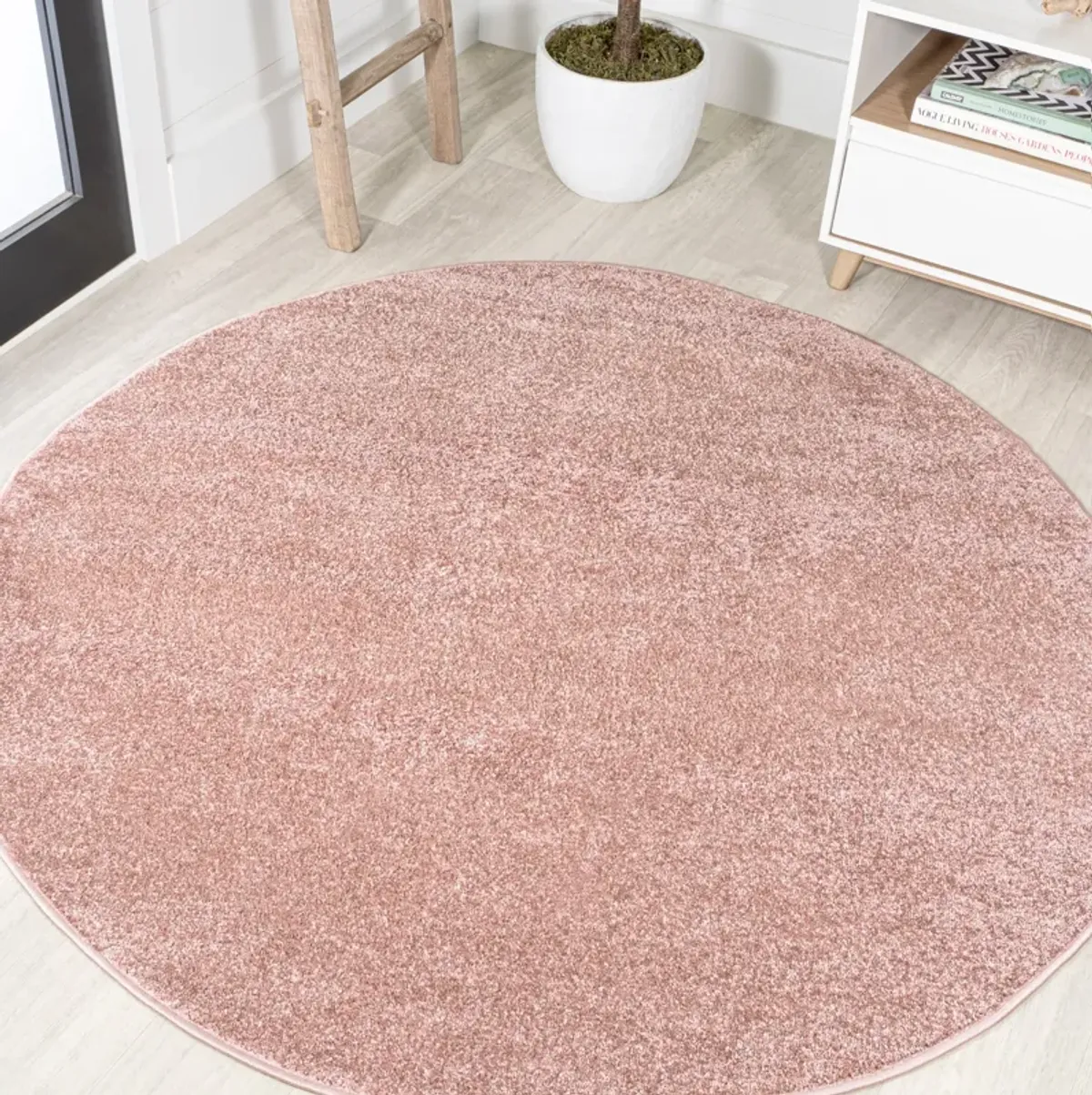 Haze Solid Low Pile Area Rug