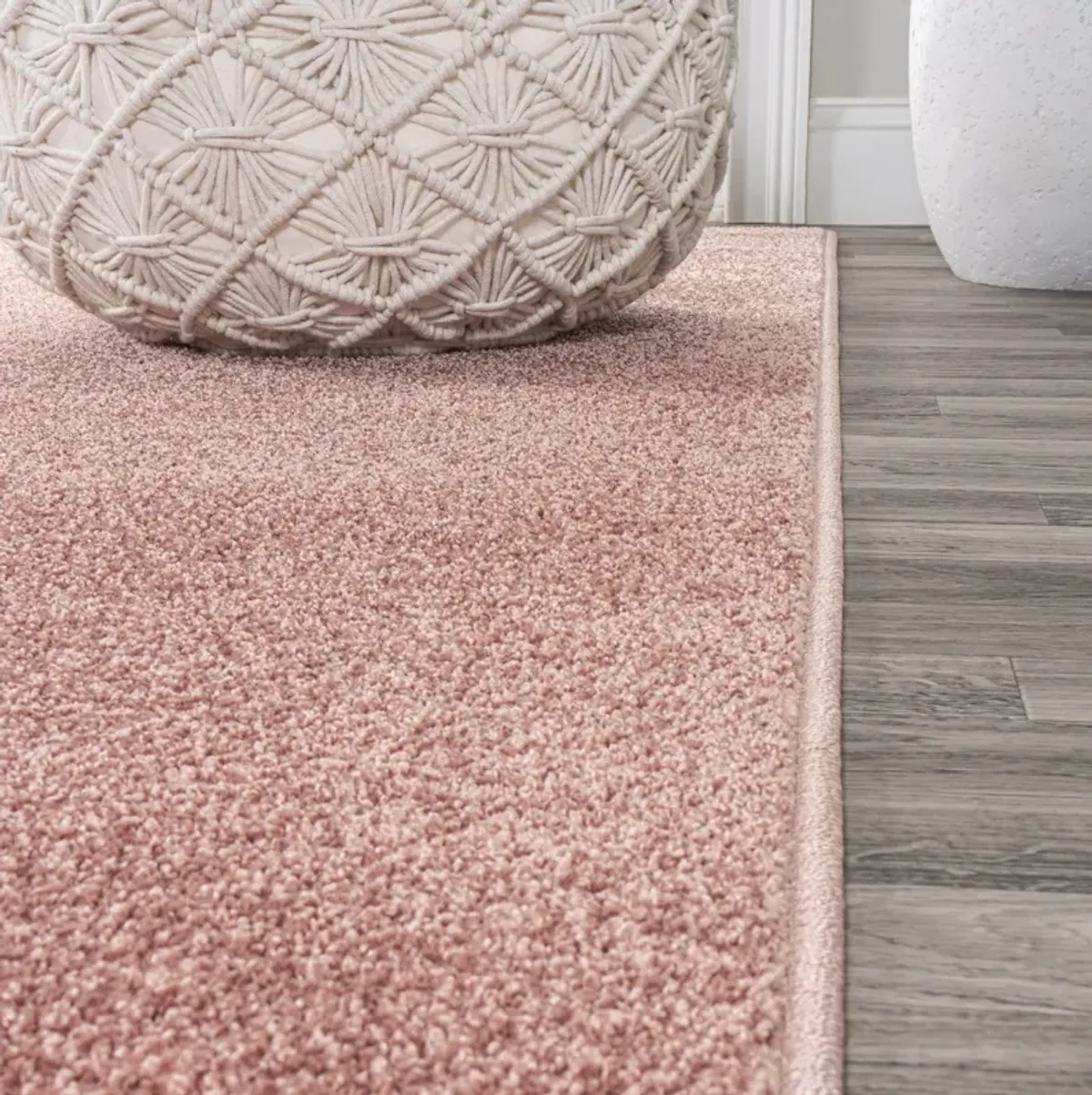 Haze Solid Low Pile Area Rug