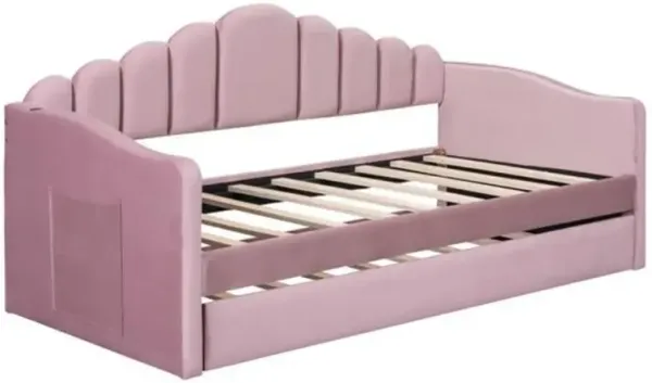 Upholstered Daybed with Trundle for Stylish and Space-Saving Comfort