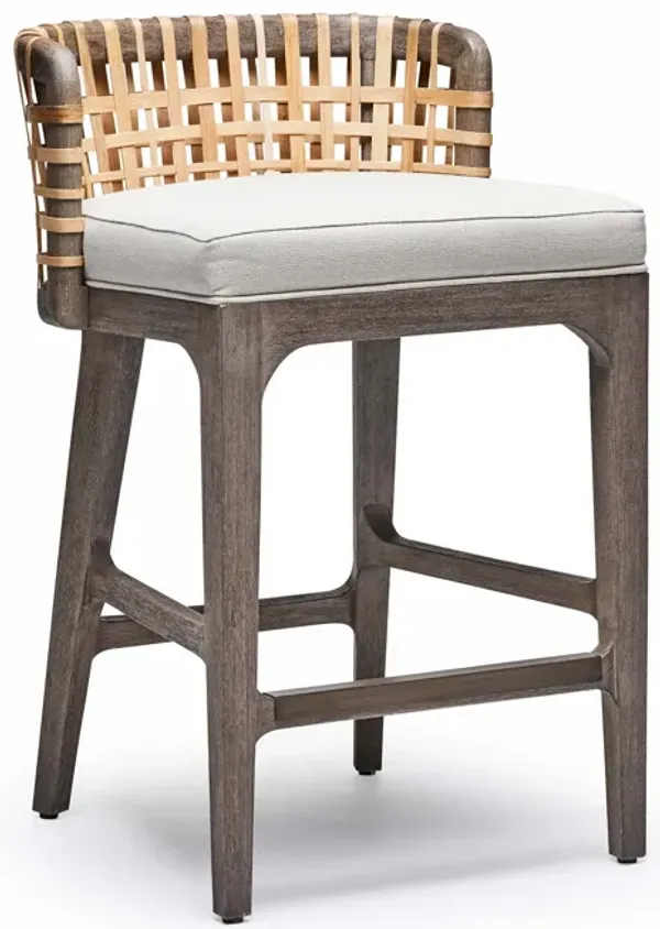 Palms Counter Stool - Grey Ceruse