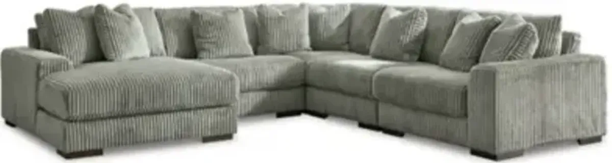 Lindyn 5-Piece Sectional with Chaise