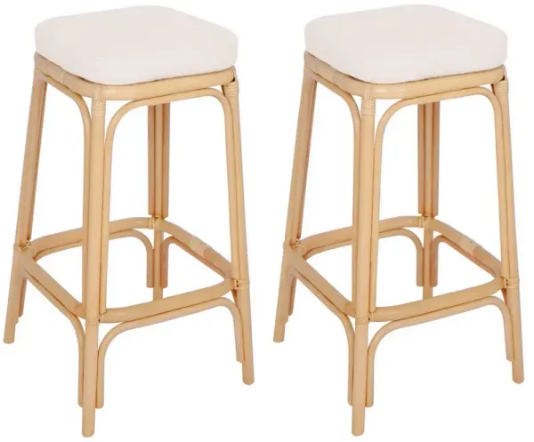 Set of 2 Indoor Outdoor Bar Stools