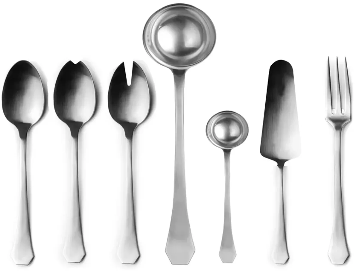 Moretto 7-Piece Serving Set in Ice