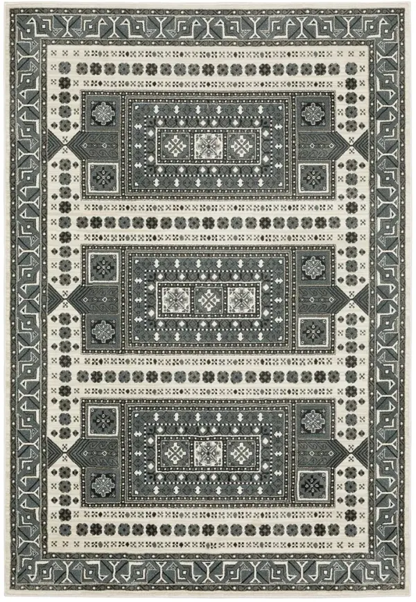 Raylan 3'3" x 5' Grey Rug