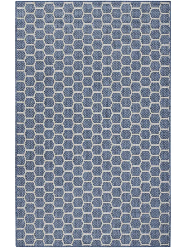 Twist Reversible TWS01 Blue 5' x 7' Rug