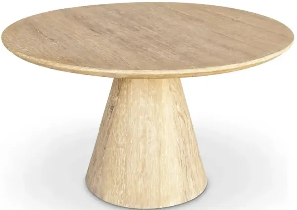 Meridian Furniture Linette White Oak Dining Table