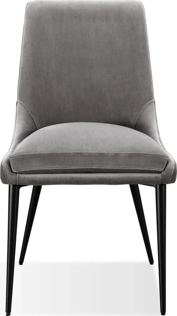 Winston Upholstered Metal Leg Dining Chair