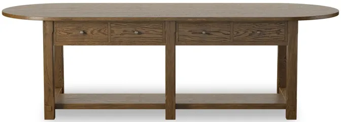 Elise Spiced Oak Kitchen Island