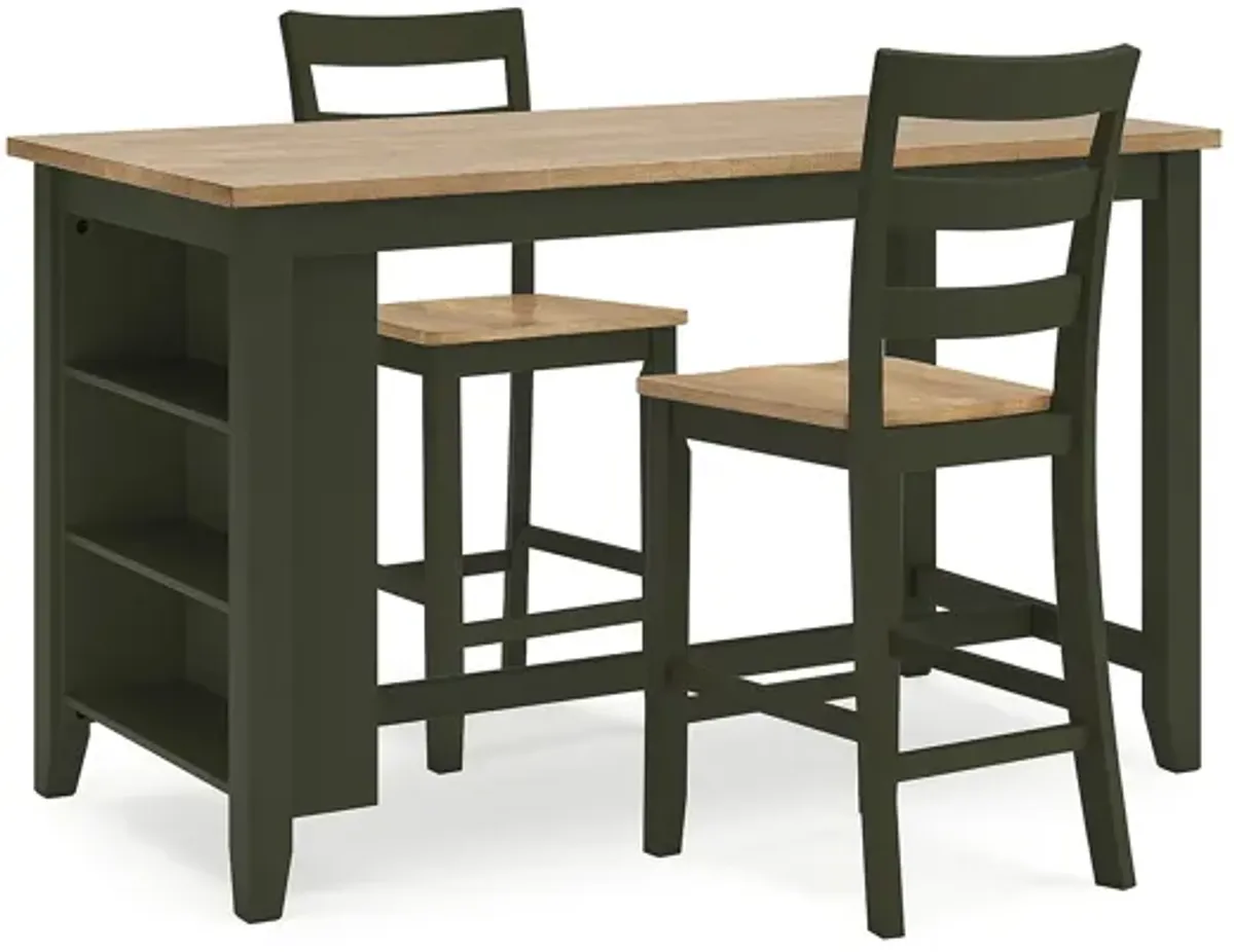 Gesthaven 3-Piece Counter Dining Set Set
