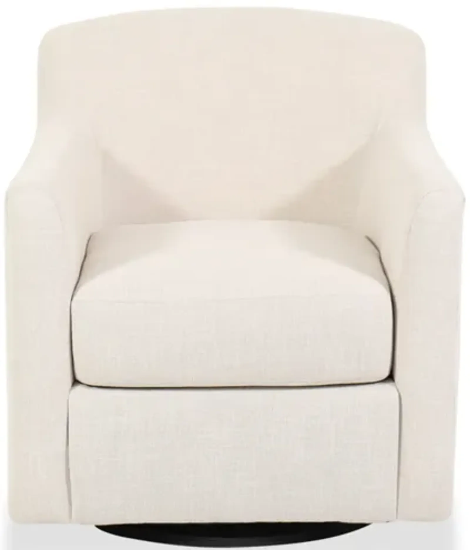 Bradney Swivel Accent Chair in Linen