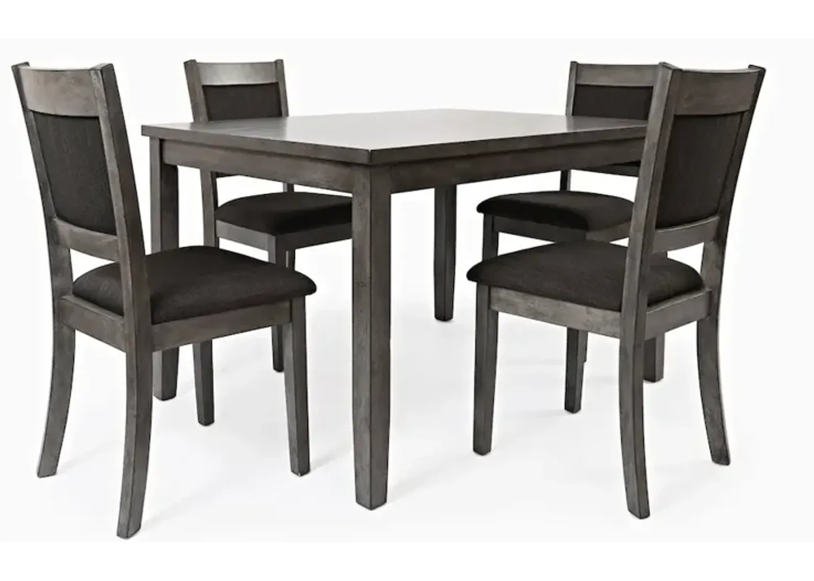 Jofran Greyson Heights 5 Pack Dining Set - Dining Table with 4 Chairs