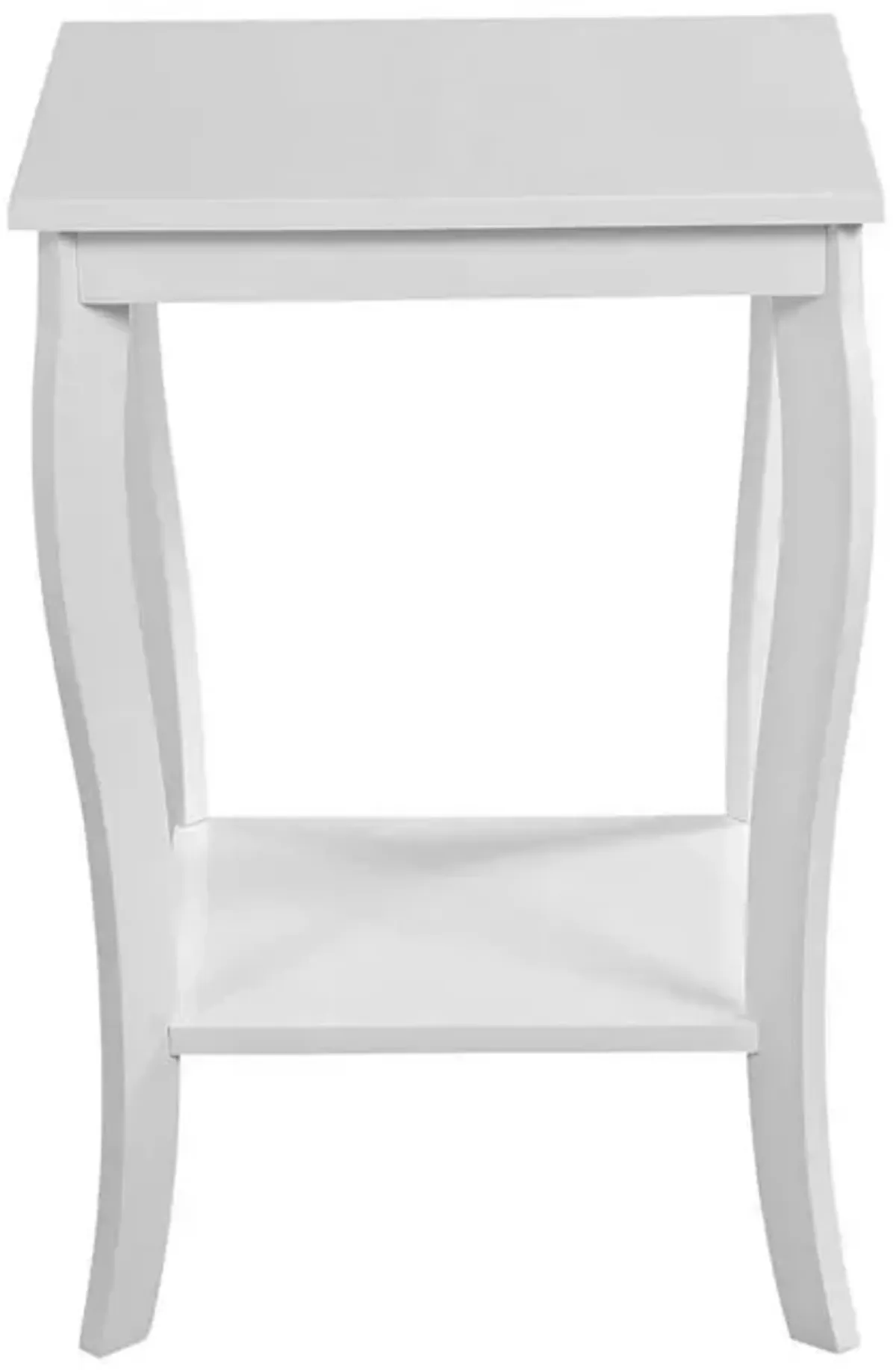 Convenience Concepts American Heritage Square End Table, White