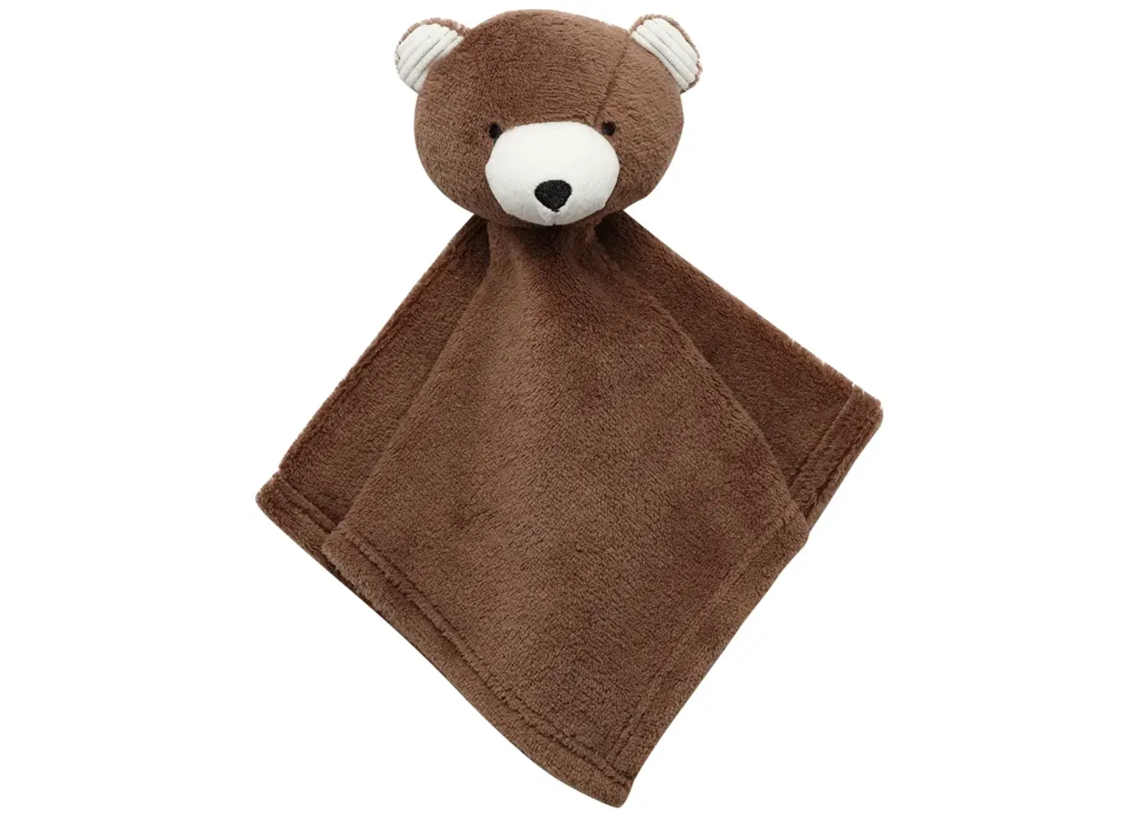 Lambs & Ivy Brown Bear Soft Baby/Child/Toddler Plush Lovey Security Blanket