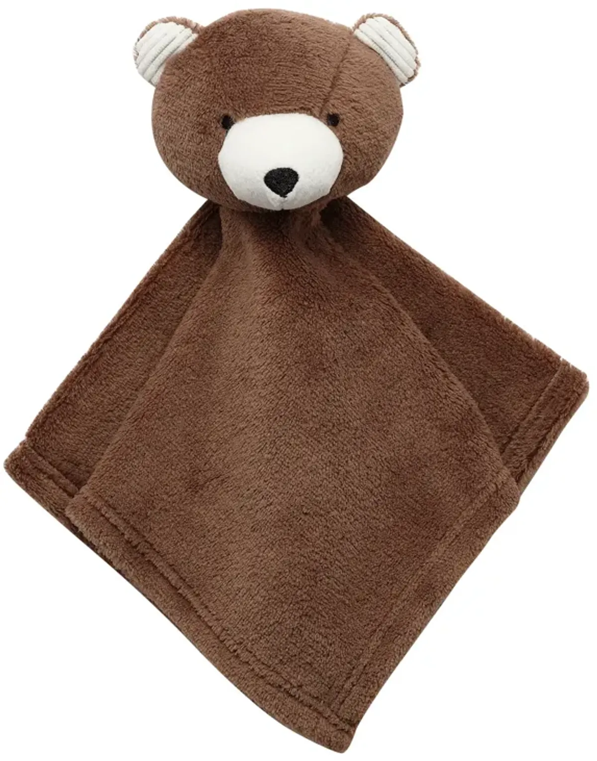 Lambs & Ivy Brown Bear Soft Baby/Child/Toddler Plush Lovey Security Blanket