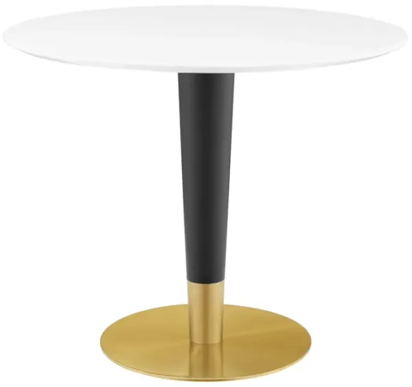 Modway - Zinque 36" Dining Table Gold White