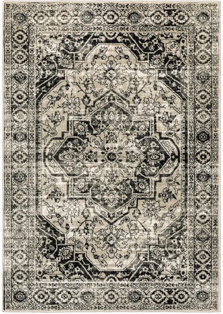 Georgia 5'3" x 7'3" Grey Rug