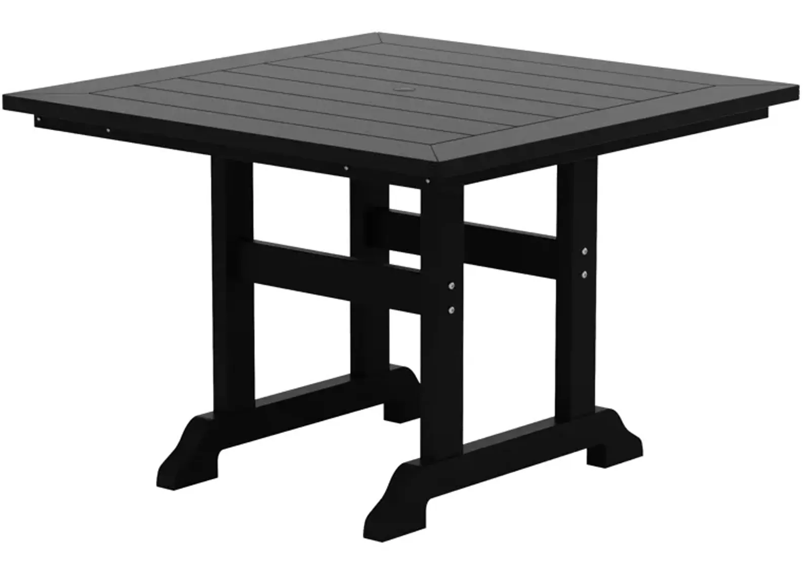 WestinTrends 43" Square Outdoor Patio Dining Table