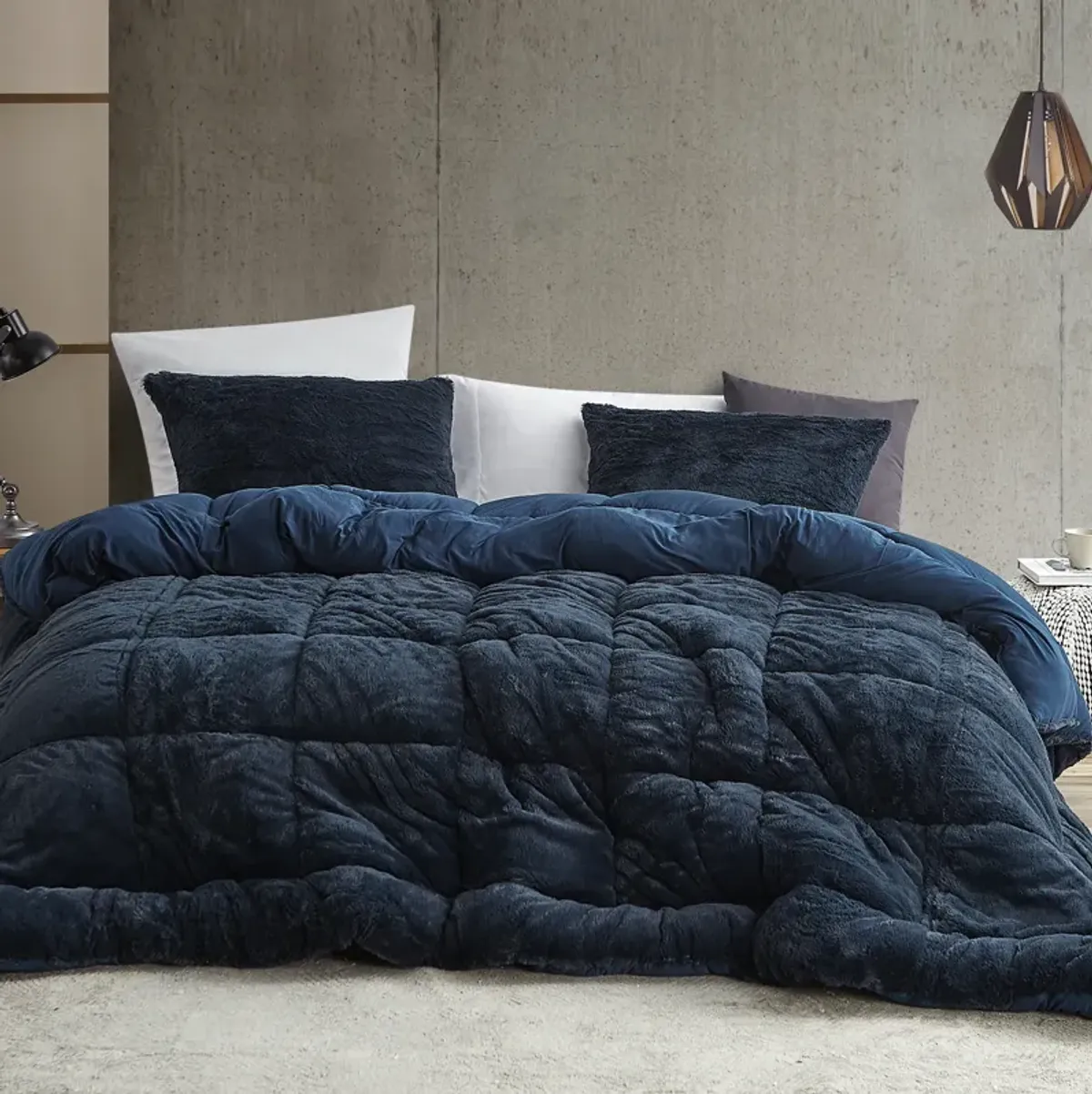 Are You Kidding Bare - Coma Inducer® Oversized Comforter - Nightfall Navy.