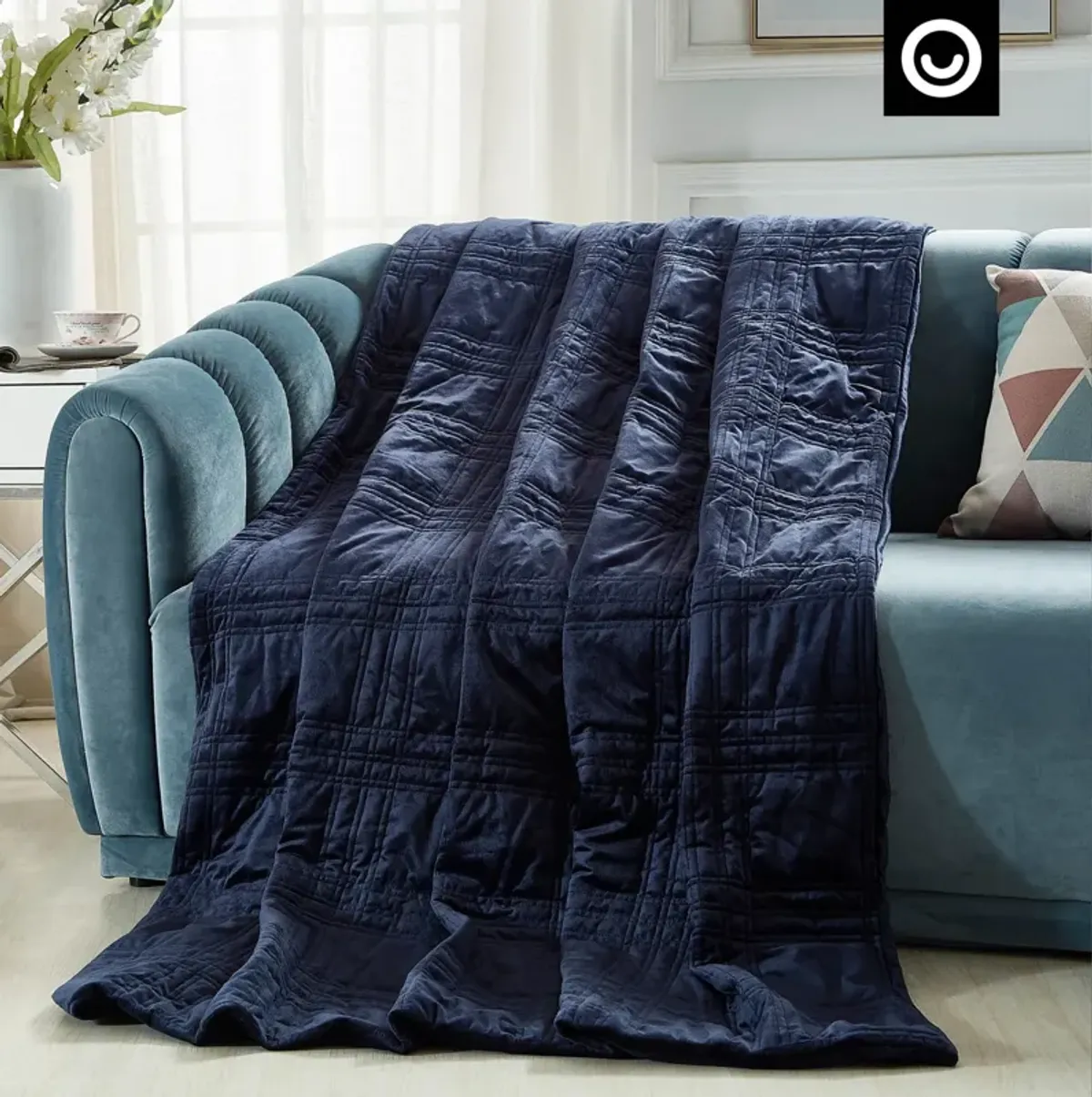 Cozy Tyme Isoke Weighted Blanket 15 Pound 48"x72"