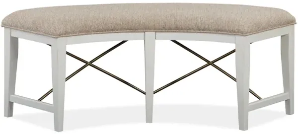 Heron Cove Curved Bench