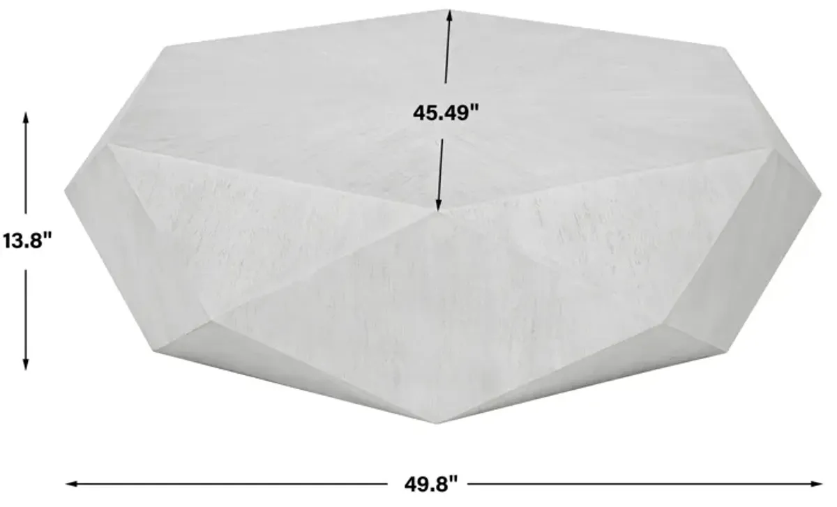 Volker White Coffee Table