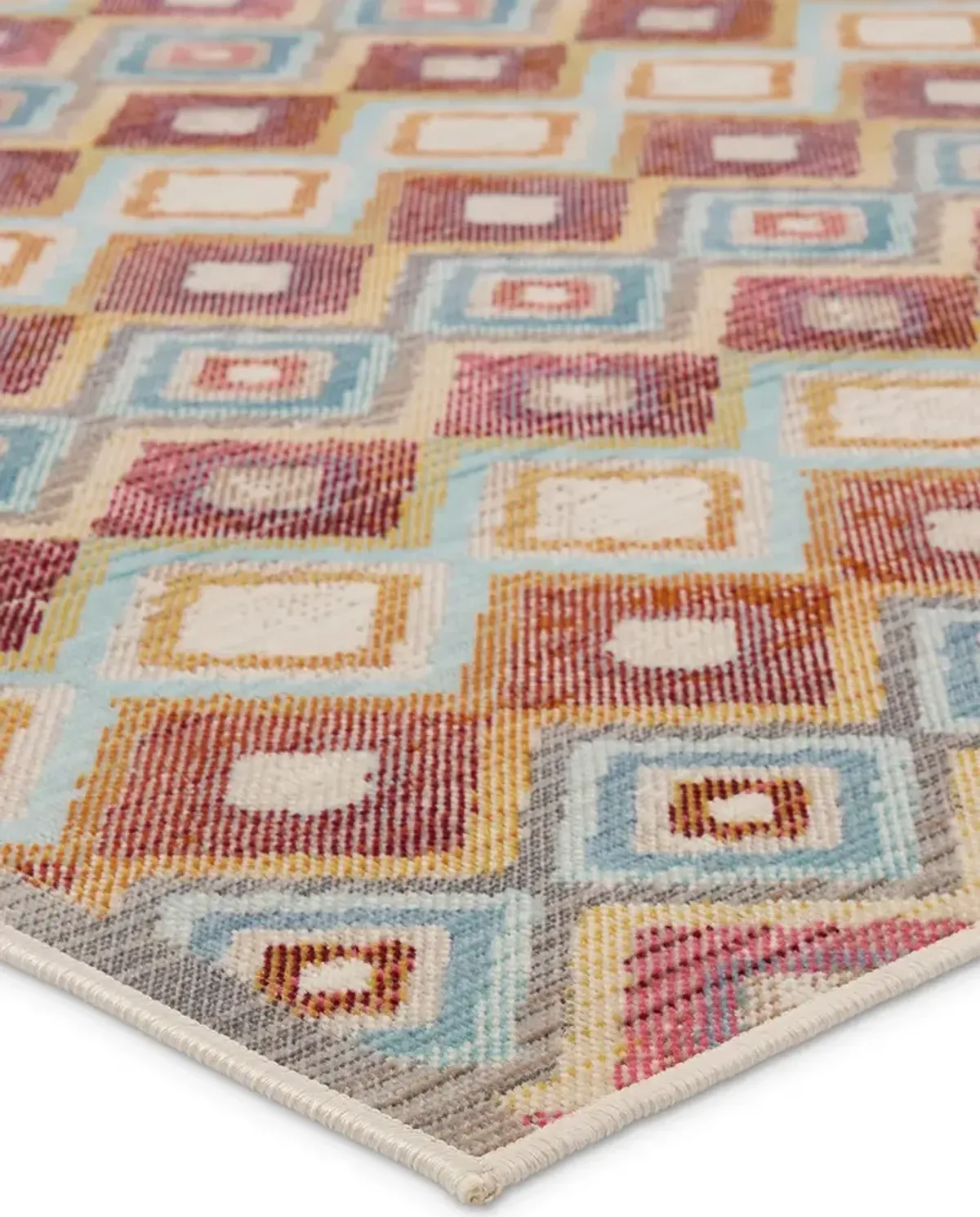 Bequest Manor Multicolor 3' x 8' Runner Rug