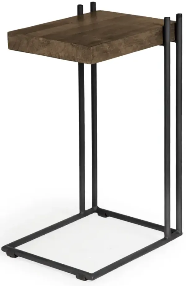 Square Accent Table – Solid Wood Construction for Lasting Quality