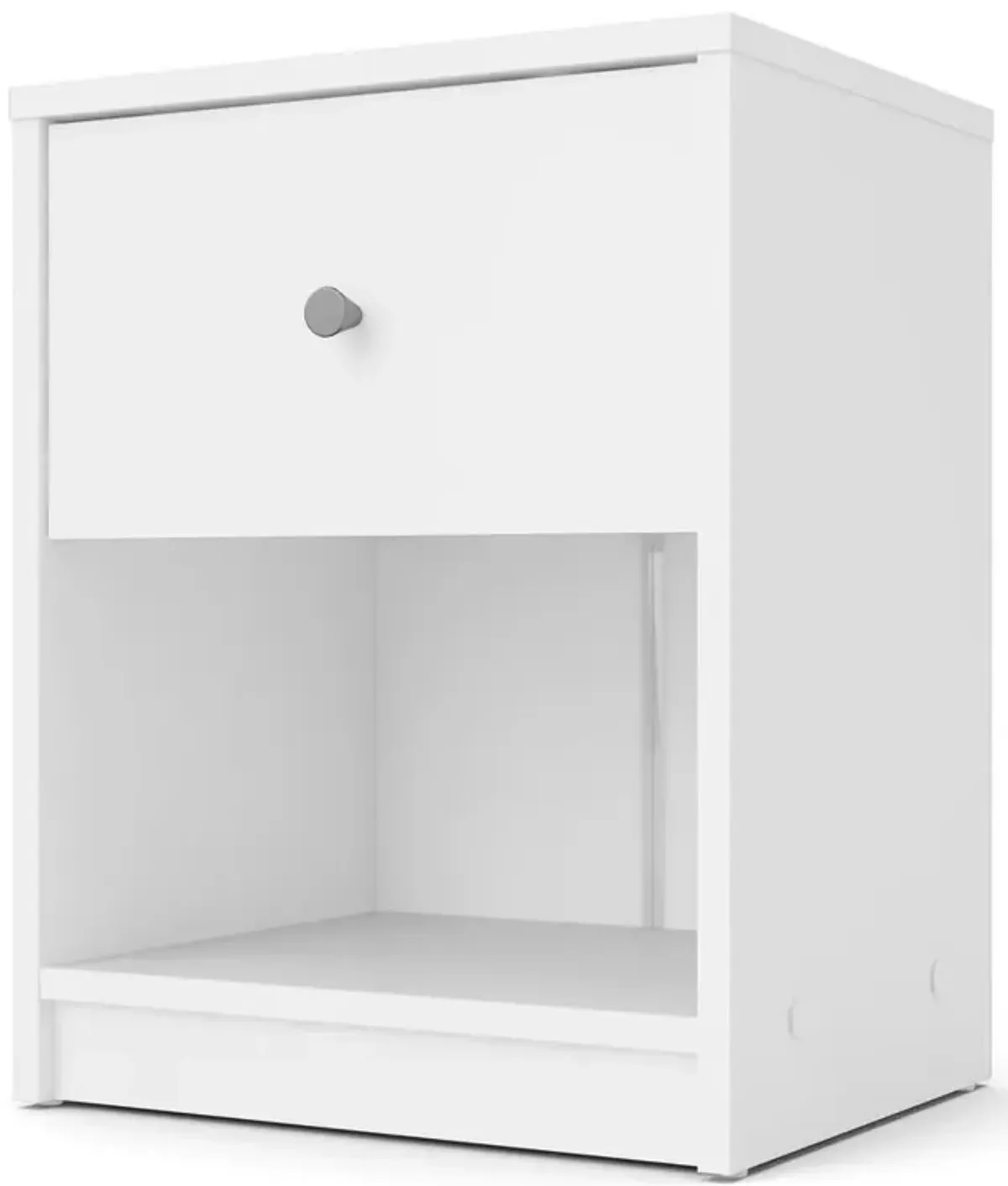 Tvilum Portland 1 Drawer Nightstand, White