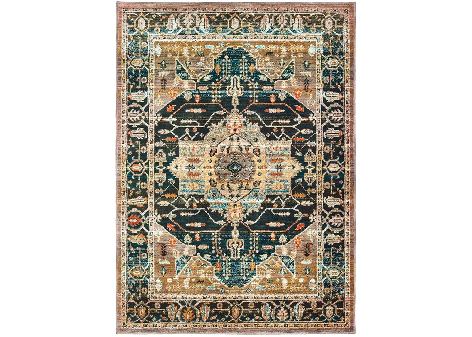 Sedona 3'10" x 5'5" Blue Rug