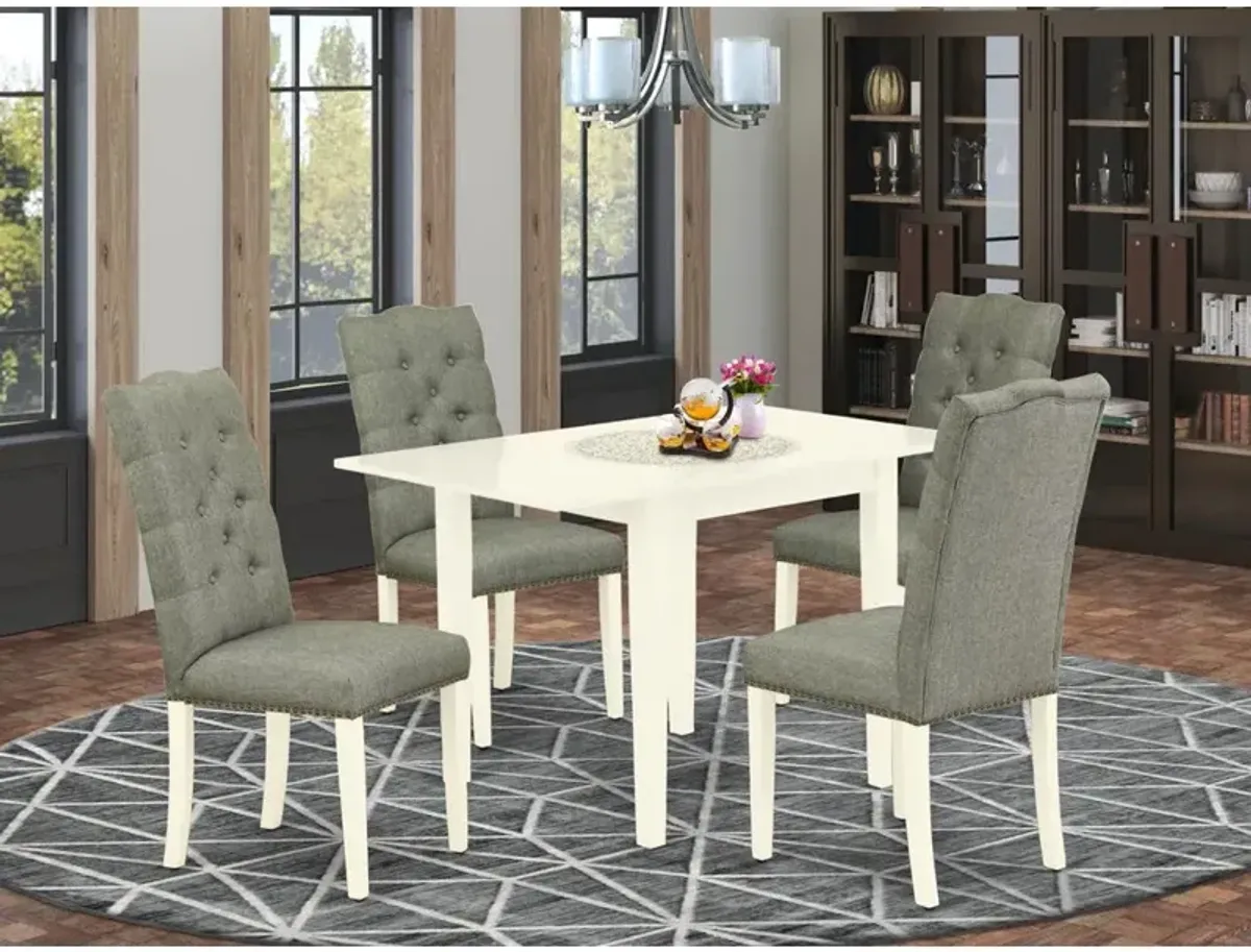 Dining Room Set Linen White