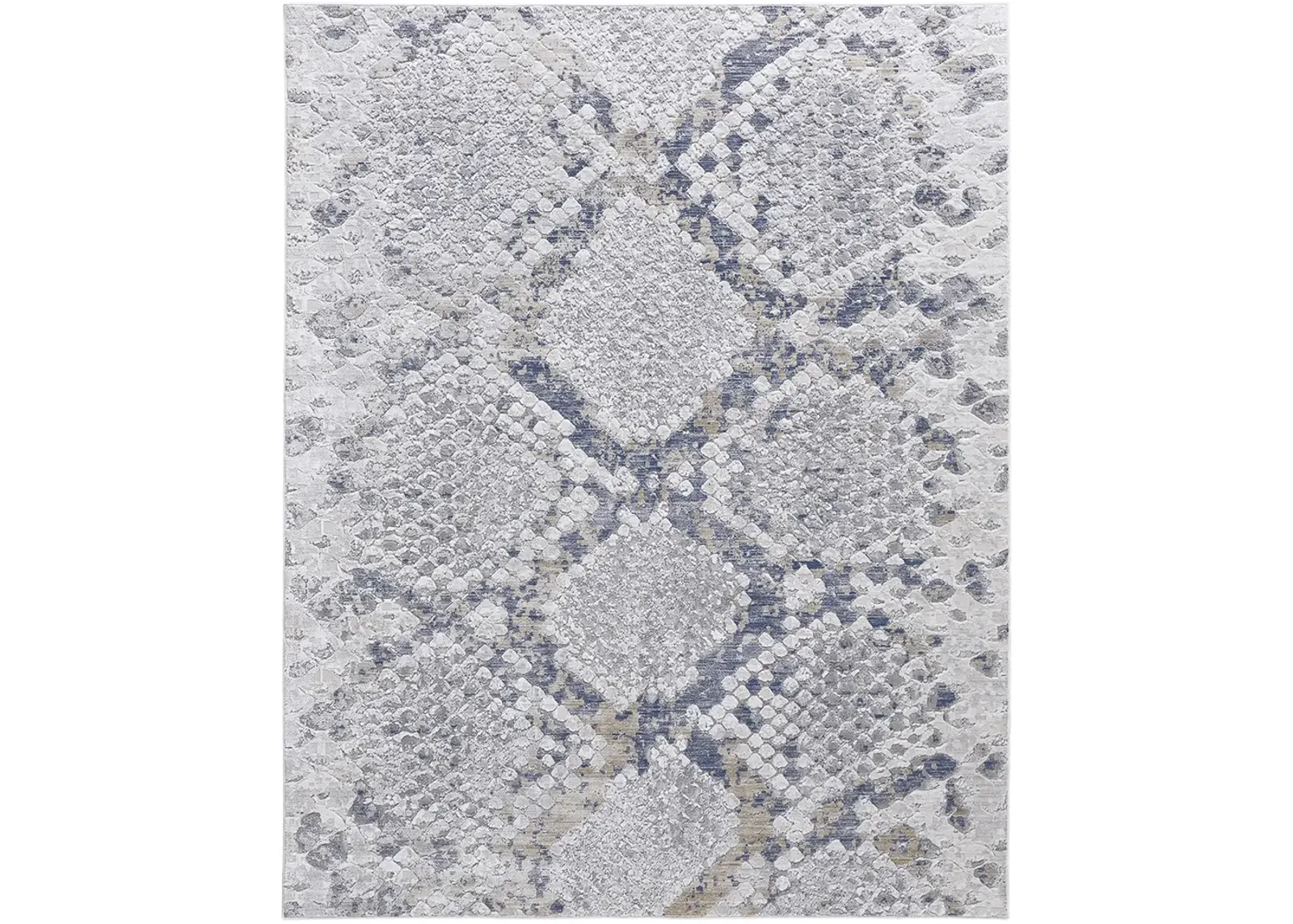 Laina 39GIF Silver/Gray/Blue 7'10" x 9'6" Rug