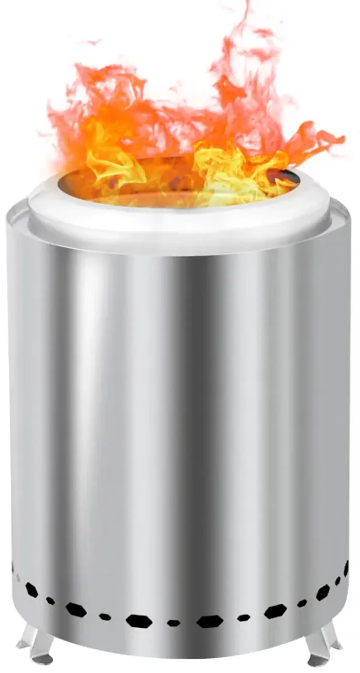 Smokeless Fire Pit Efficient & Low-Smoke Outdoor Wood-Burning Fire Pit for Patio & Backyard