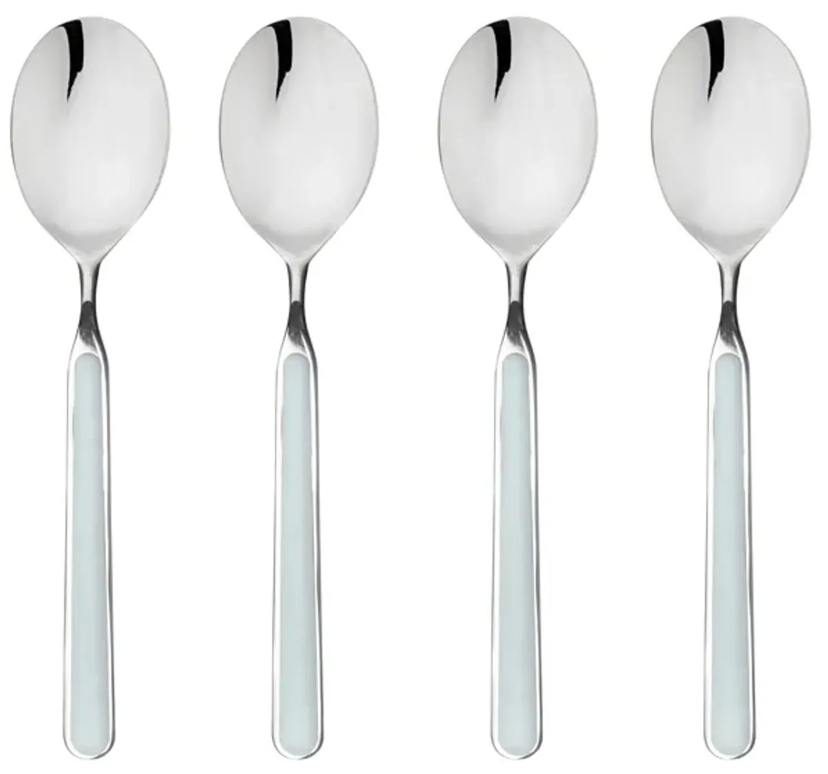 Fantasia 4-Piece Coffee Spoon Set in Light Blue