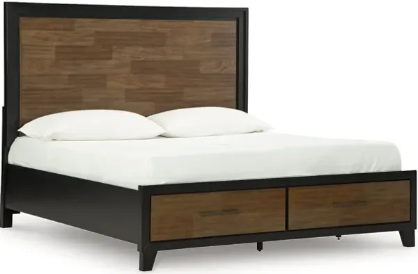Kraeburn Queen Panel Storage Bed