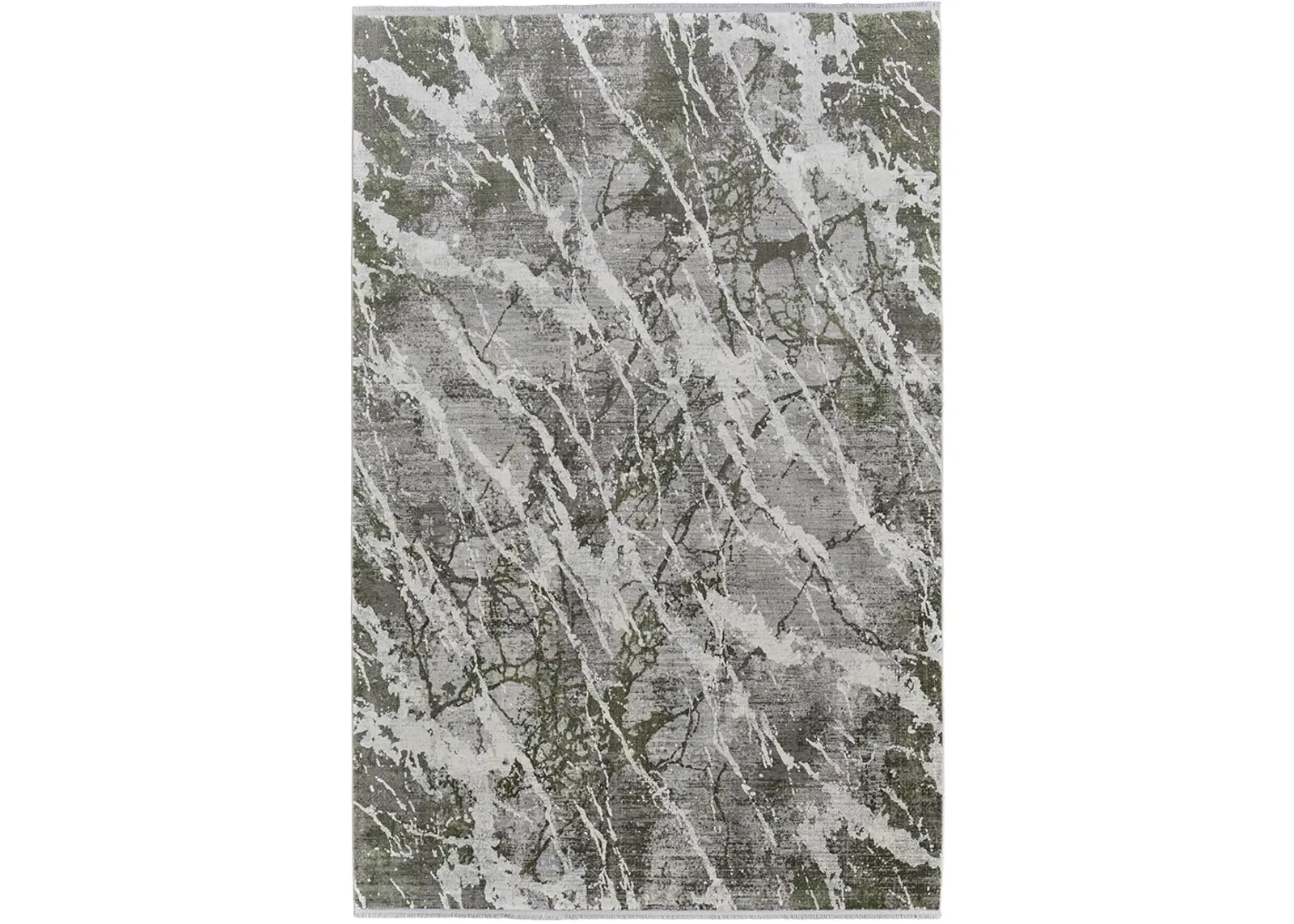 Cadiz 39N6F 7'9" x 11' Gray/Green/Taupe Rug