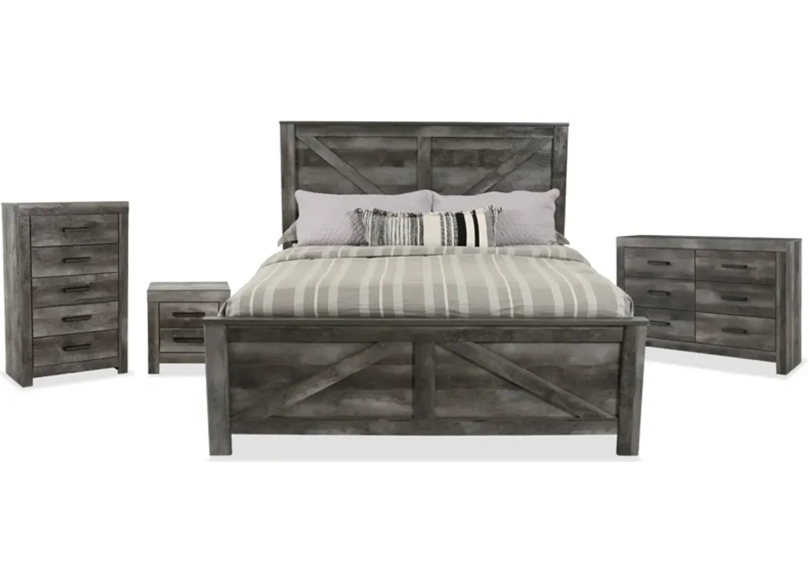 Wynnlow 5pc Full Bedroom Set