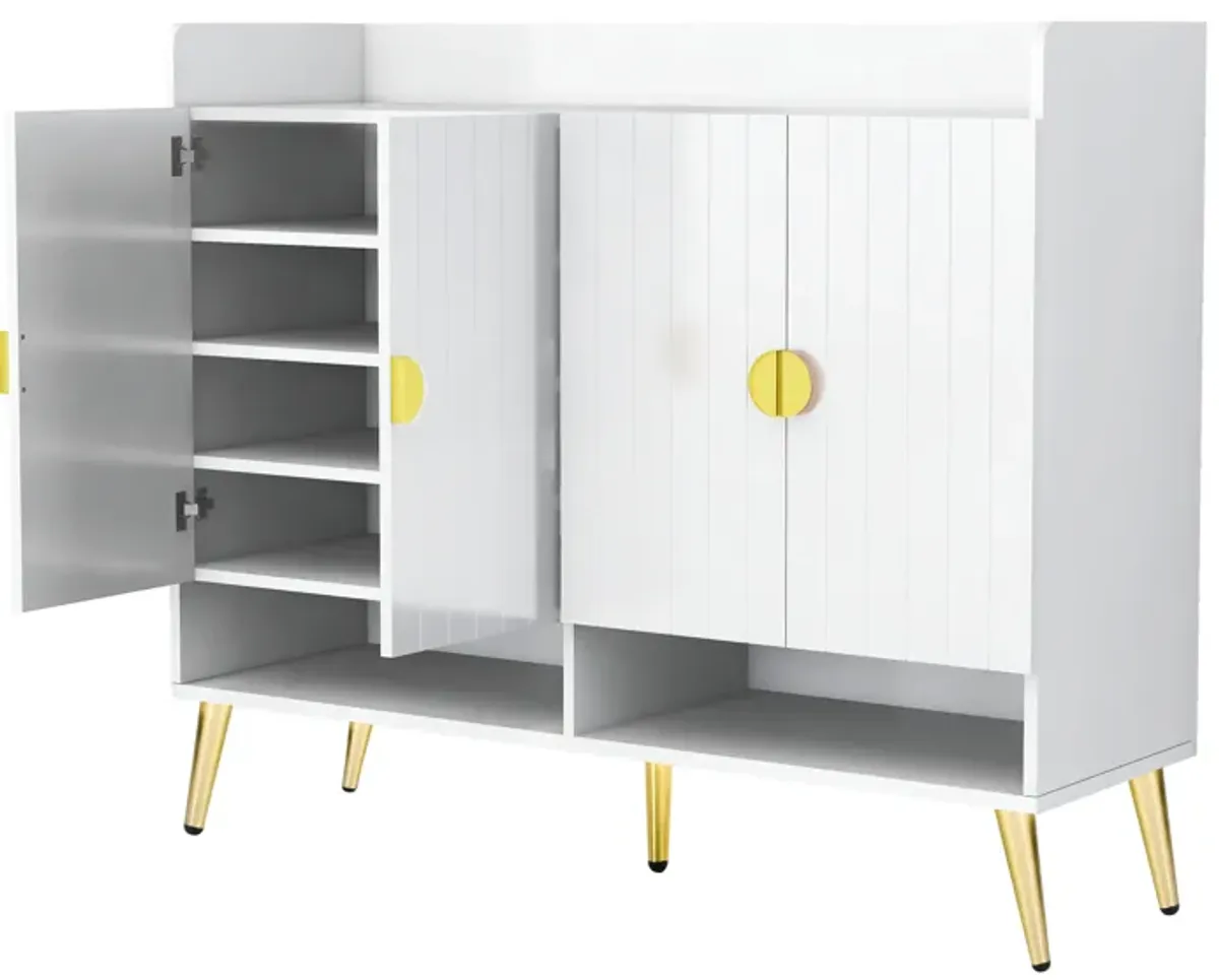 Merax Modern Wooden Shoes  Storage Cabinet