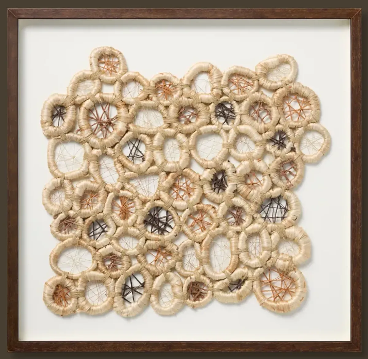 Busy Bee Beige/Brown 3'x3' Wall Art