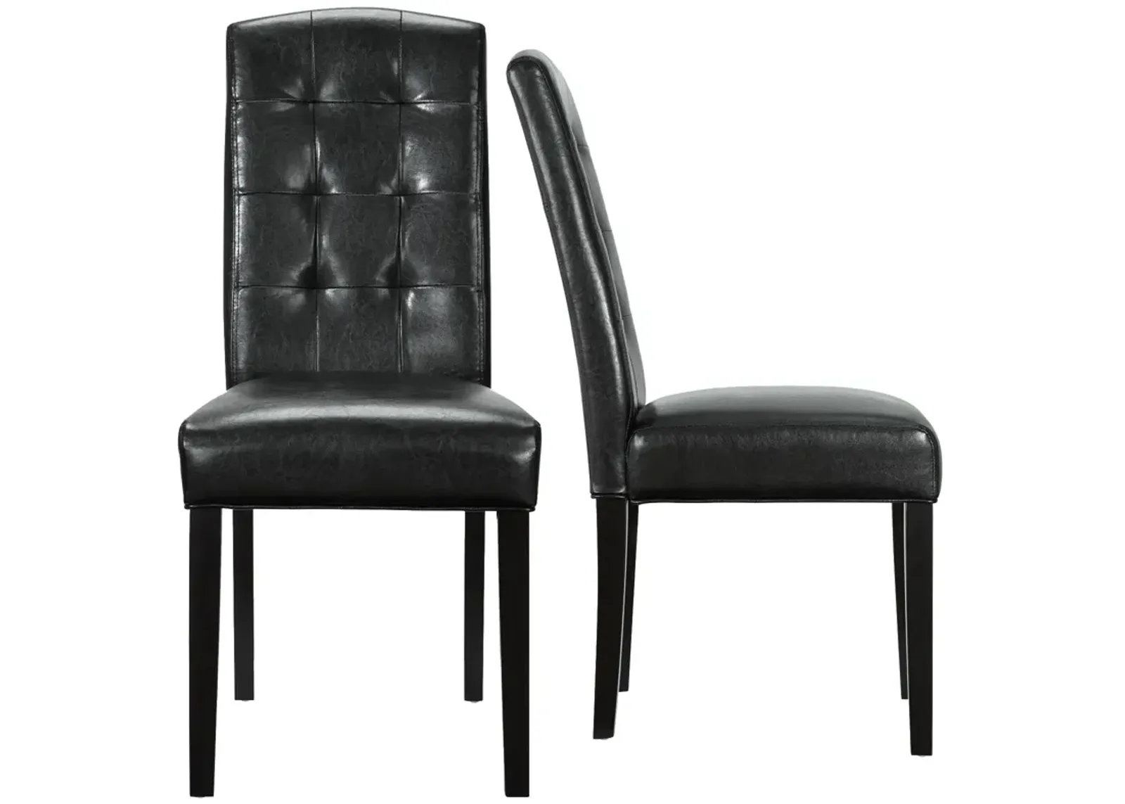 Perdure Dining Chairs Vinyl Set of 2