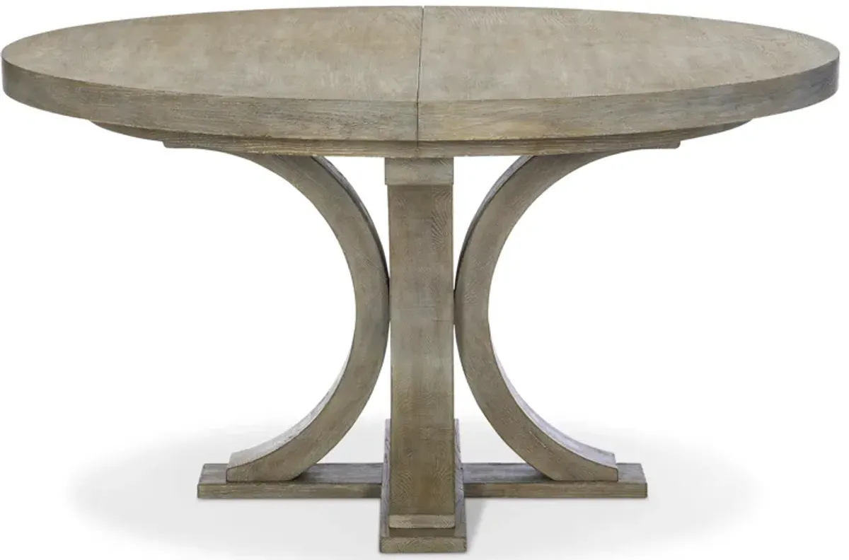 Albion Round Dining Table in Gray