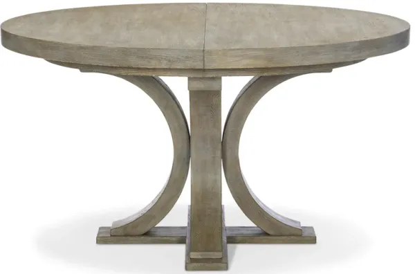 Albion Round Dining Table in Gray
