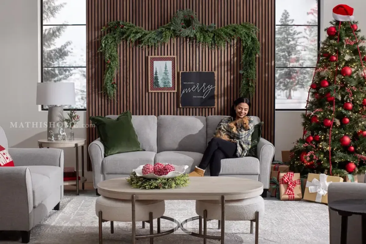 Smoky Gray Skyye Loveseat