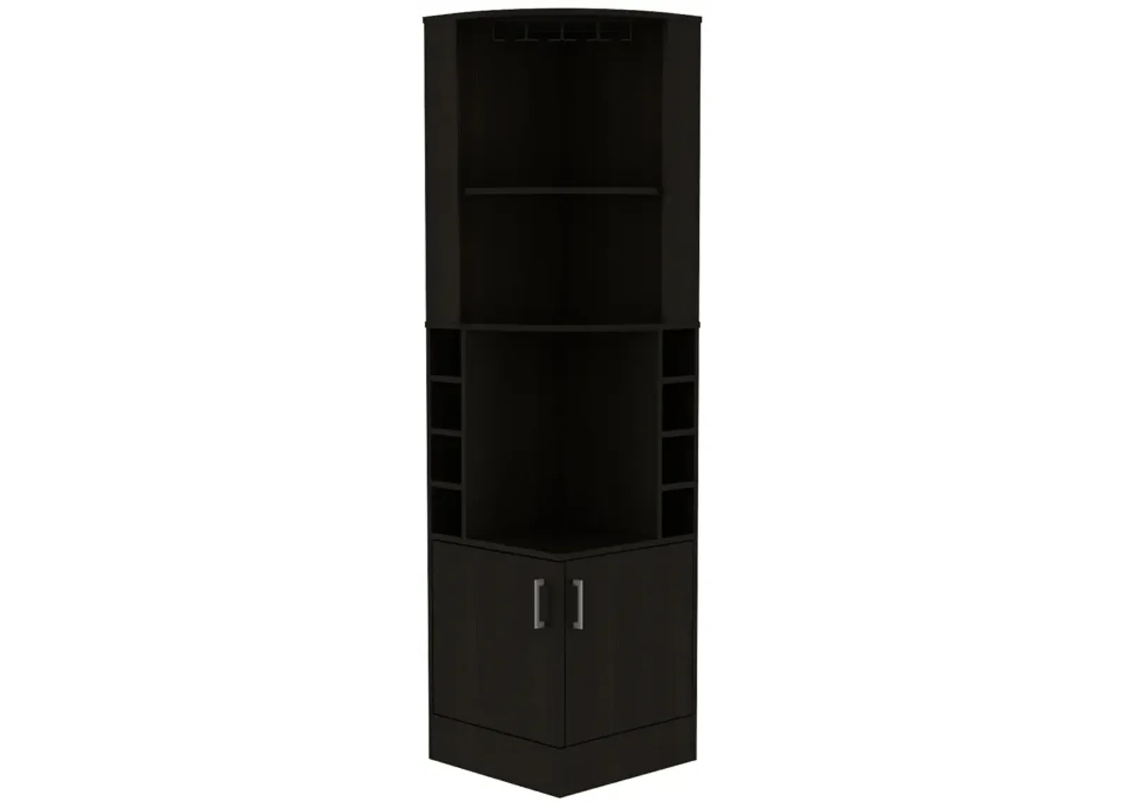 Bar Cabinet Papprika, Living Room, Black