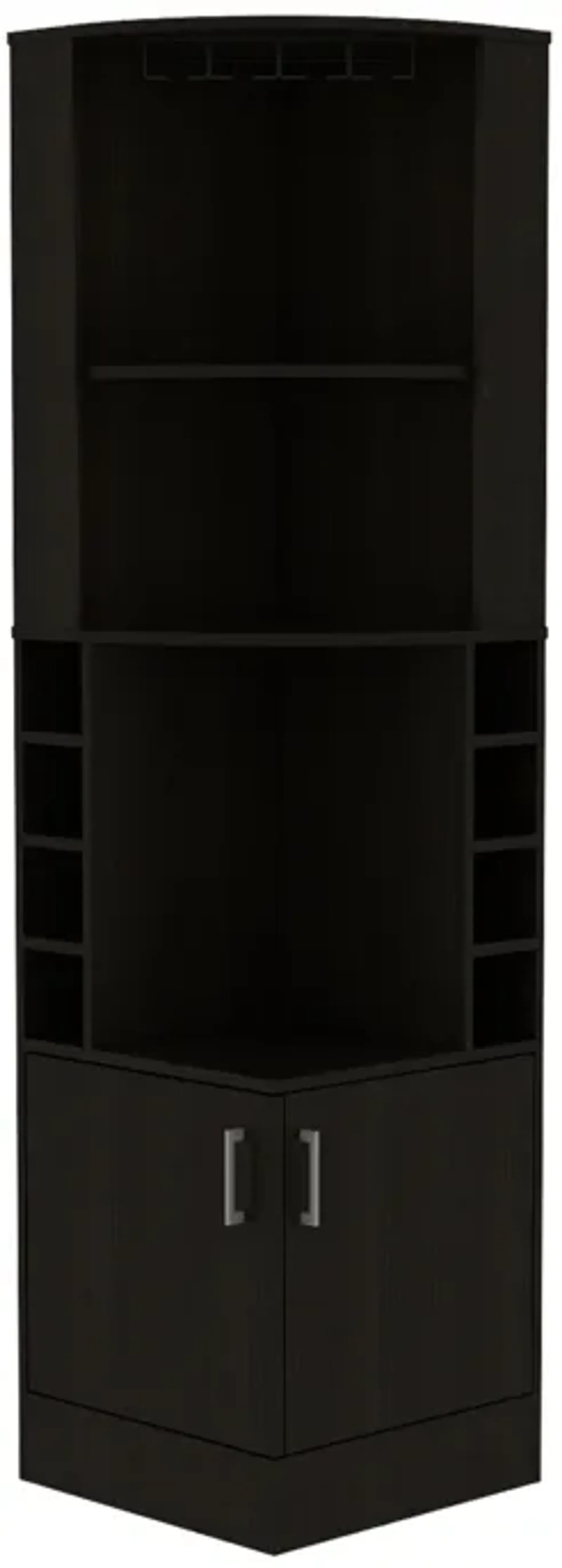 Bar Cabinet Papprika, Living Room, Black