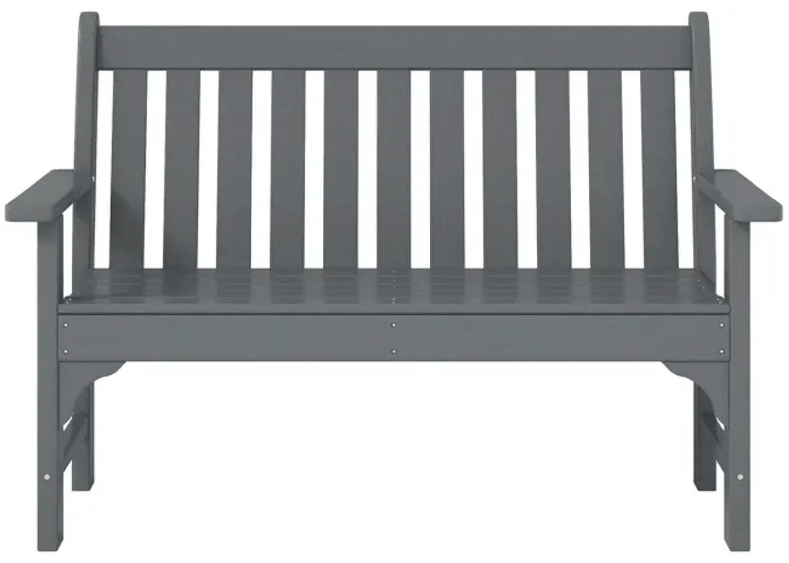 WestinTrends Outdoor 2-Person All-Weather HDPE Front Porch Garden Bench